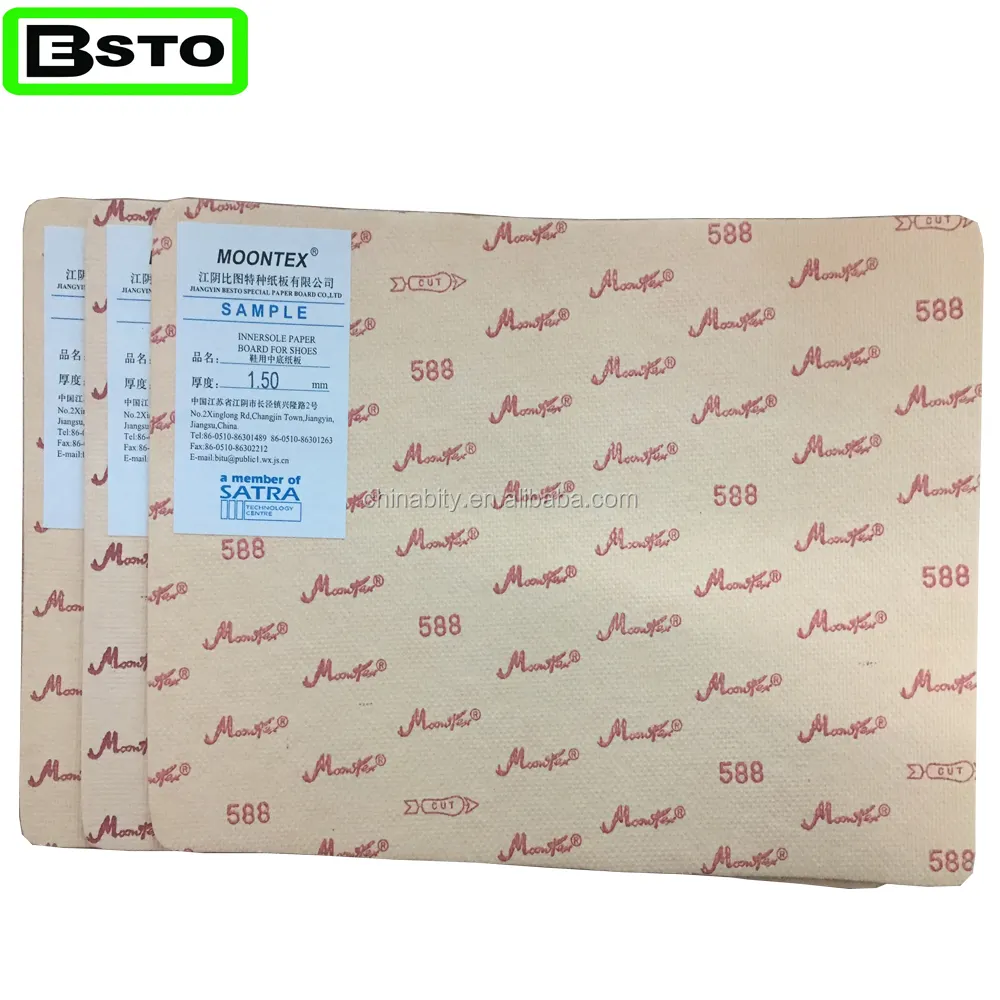 Cellulose Insole Board 1.5mm Cellulose Insole Board Sheet