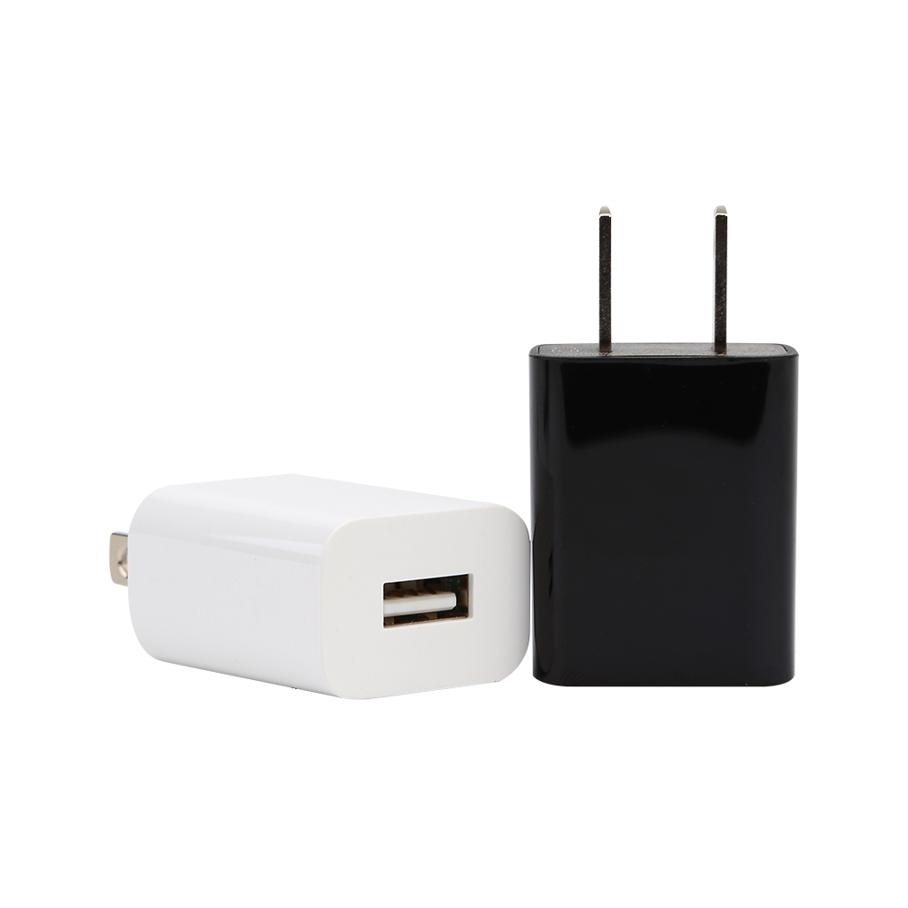 Собственная фабрика, миниатюрное USB-зарядное устройство 5 Вт, 5 В, 1 А с вилкой Стандарта США, сертифицированное UL и FCC