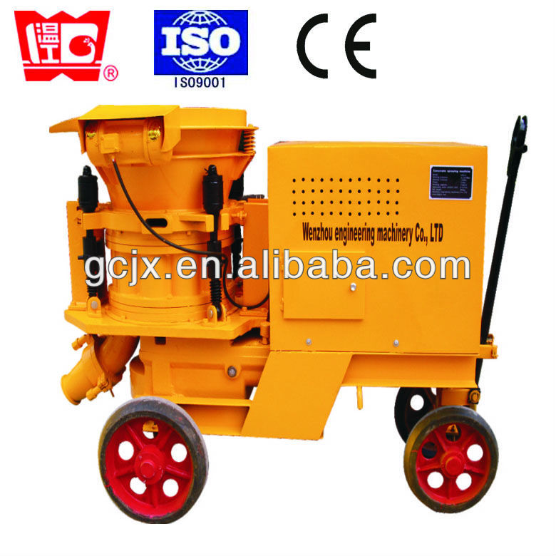 CE 9m 3/h сухая машина gunite shotcrete