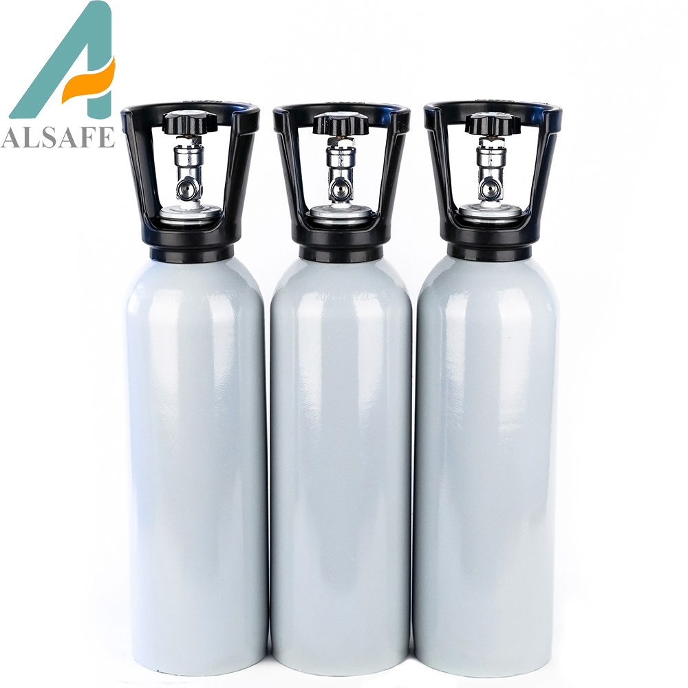 5L 10L 20L под высоким давлением алюминия co2 газовый баллон поставщиков Китая