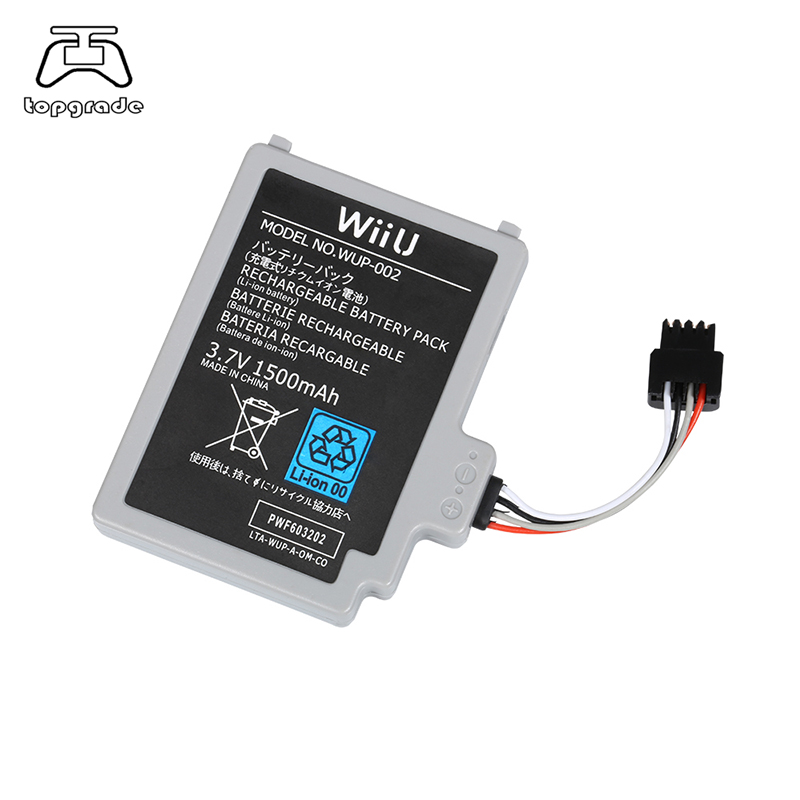 По Заводской цене, перезаряжаемый батарея для wii u 3,7 V 1500/3600 mAh