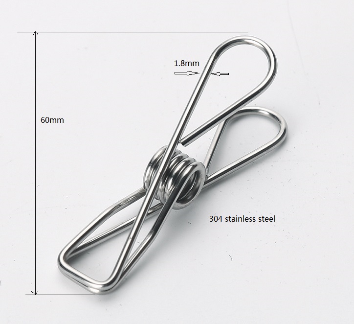 Factory clothespins metal peg and 316 stainless steel cloth peg and 304 stainless clothes peg set