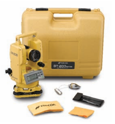 Topcon Theodolite DT-205 с простым управлением