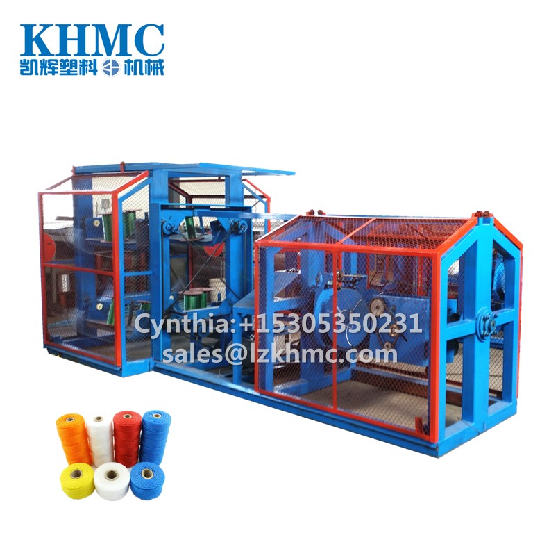 Twisted/Braided PP Rope Making Machine Plant