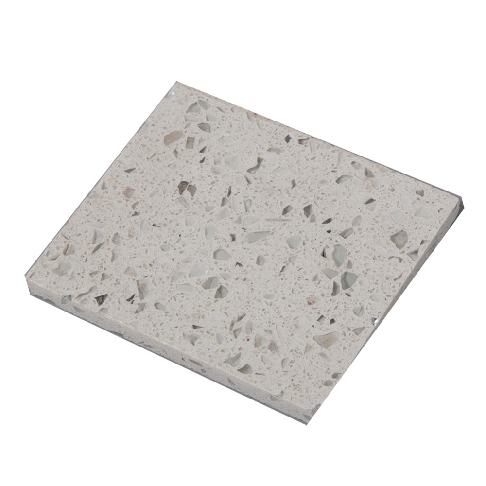 Плитка Samistone из белого кварца и белого кварца для столешницы