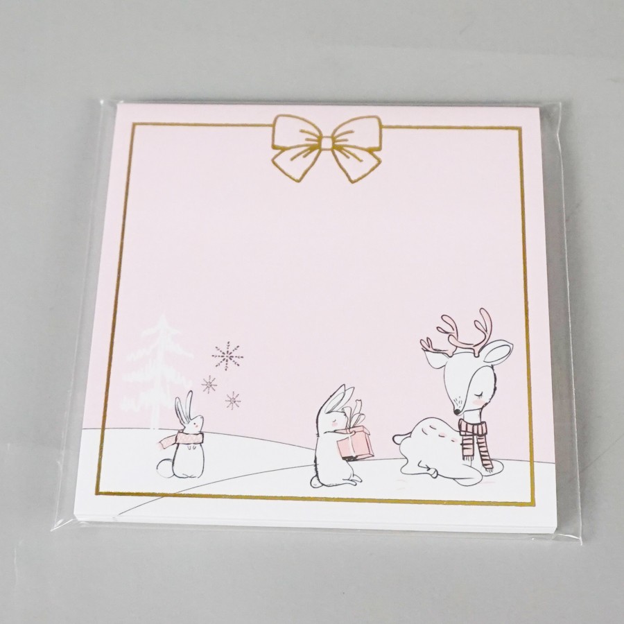 Продвижение Высокое качество пользовательский дизайн золото Foiled Sticky Notes