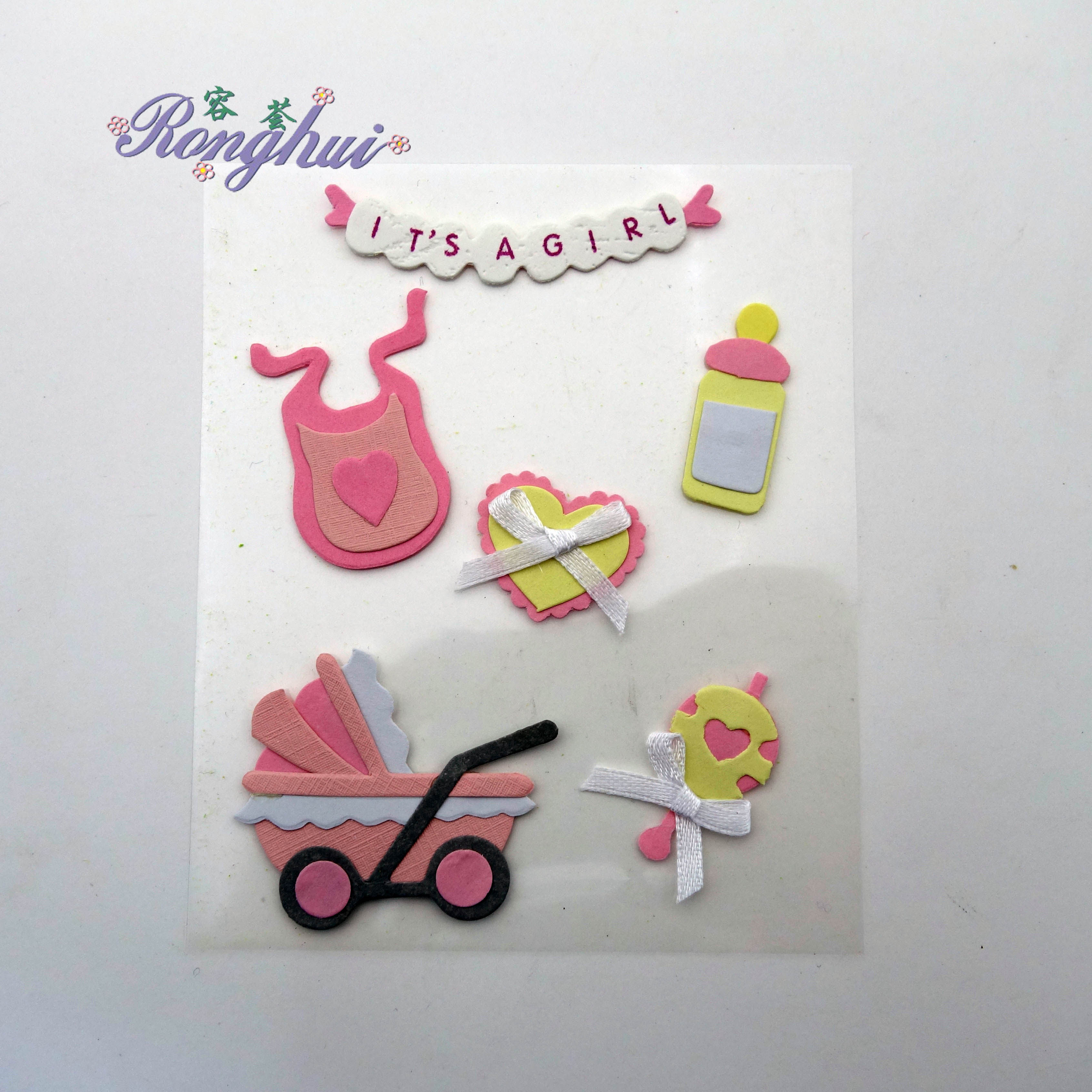 Скрапбукинг карты пользу craft украшения мини украшения Baby Shower