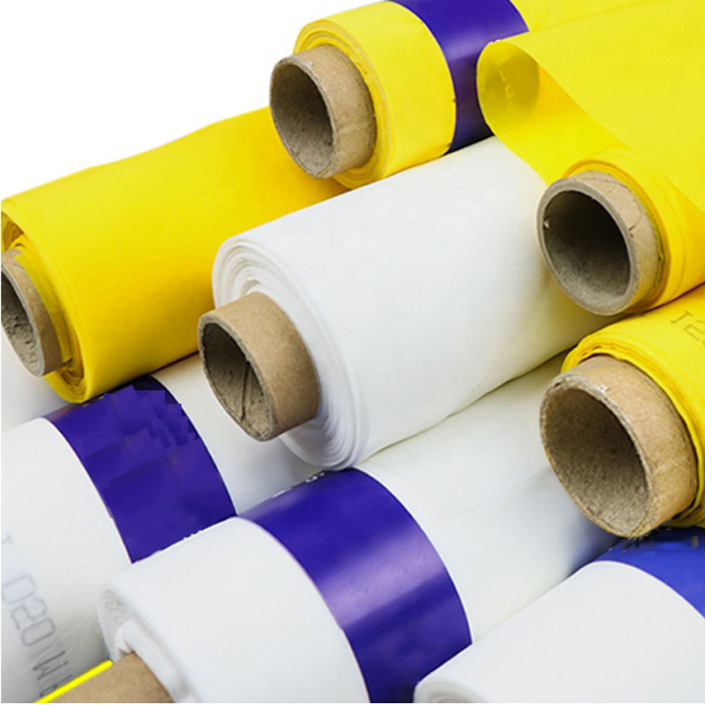 High Tension Width 165cm DPP Polyester Silk Screen printing mesh Roll 80 100 110 120 135 150 180 230 420 mesh