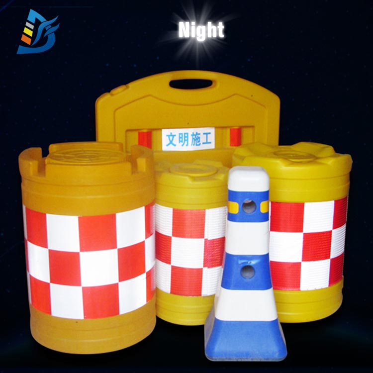 Оптовая продажа dingfei 450*620 мм призматические отражающие листы для дорожный знак, ретро Световозвращающая пленка из ПВХ для барьером баррель