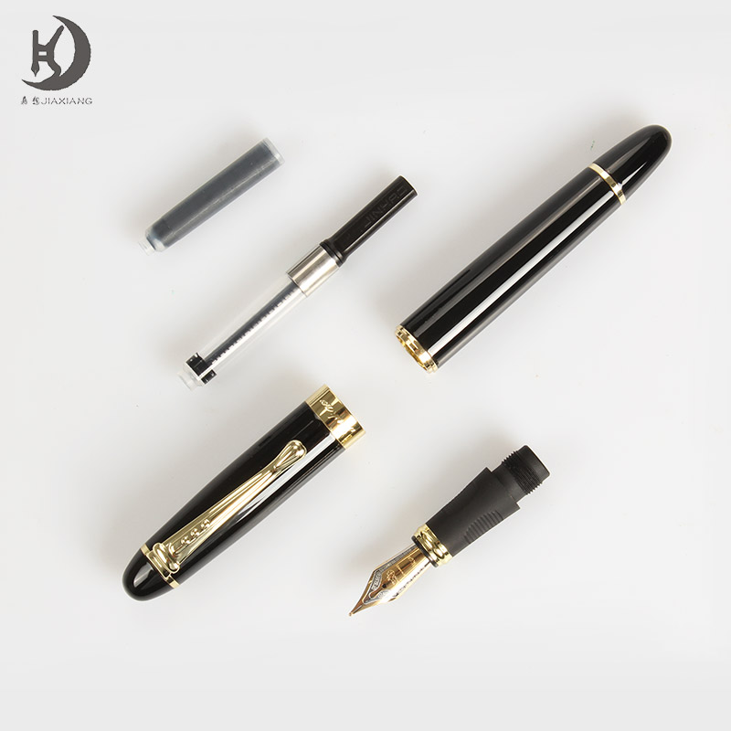 Jinhao высококачественный классический металлический роликовый перьевой каллиграфический карандаш с индивидуальным выгравированным логотипом