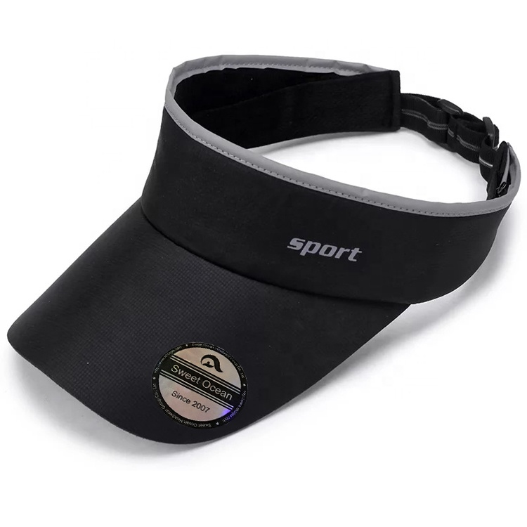 Fashion style adjustable custom sport sun visor