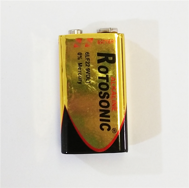 Best Quality Portable 9V 6lr61 Super Alkaline Battery with CE/SGS/ROHS/REACH/ISO9001