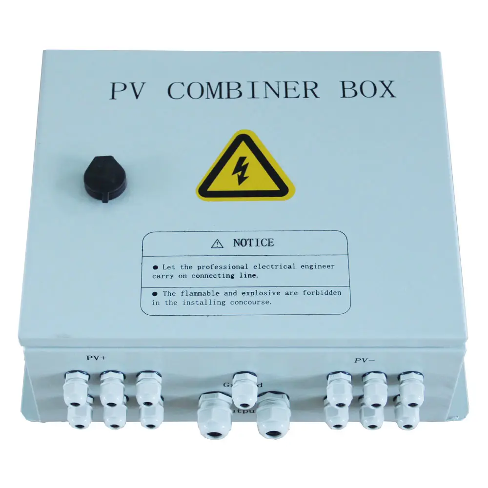 1000v dc optional photovoltaic solar dc combiner box for solar pump system