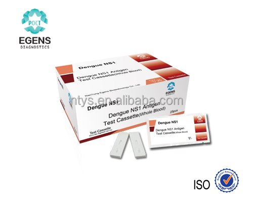 Dengue IgG/IgM/NS1 устройство для быстрого тестирования ISO