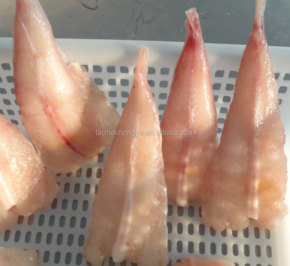 2018 Новый Замороженный монах рыбий хвост (lophius litulon) с кожи, IQF, без головы