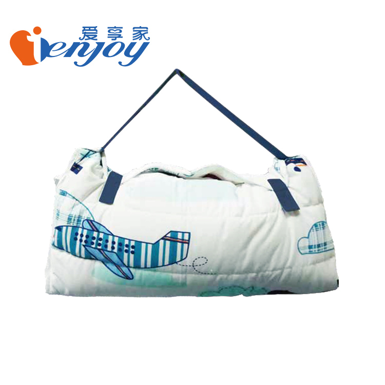 Ienjoy портативный наполнитель складной коврик Polar Fleece Nap коврик с подушкой