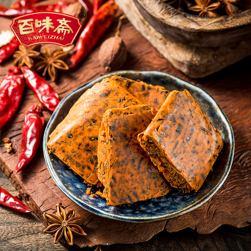 Горячий горшок Baiweizhai Huoguo Sichuan, тарелка для жарки, материал дна 200 г, оптовый поставщик острых продуктов, горячий соус
