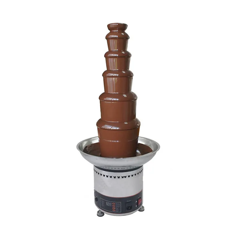 Factory supply mini chocolate fountain machine with heater