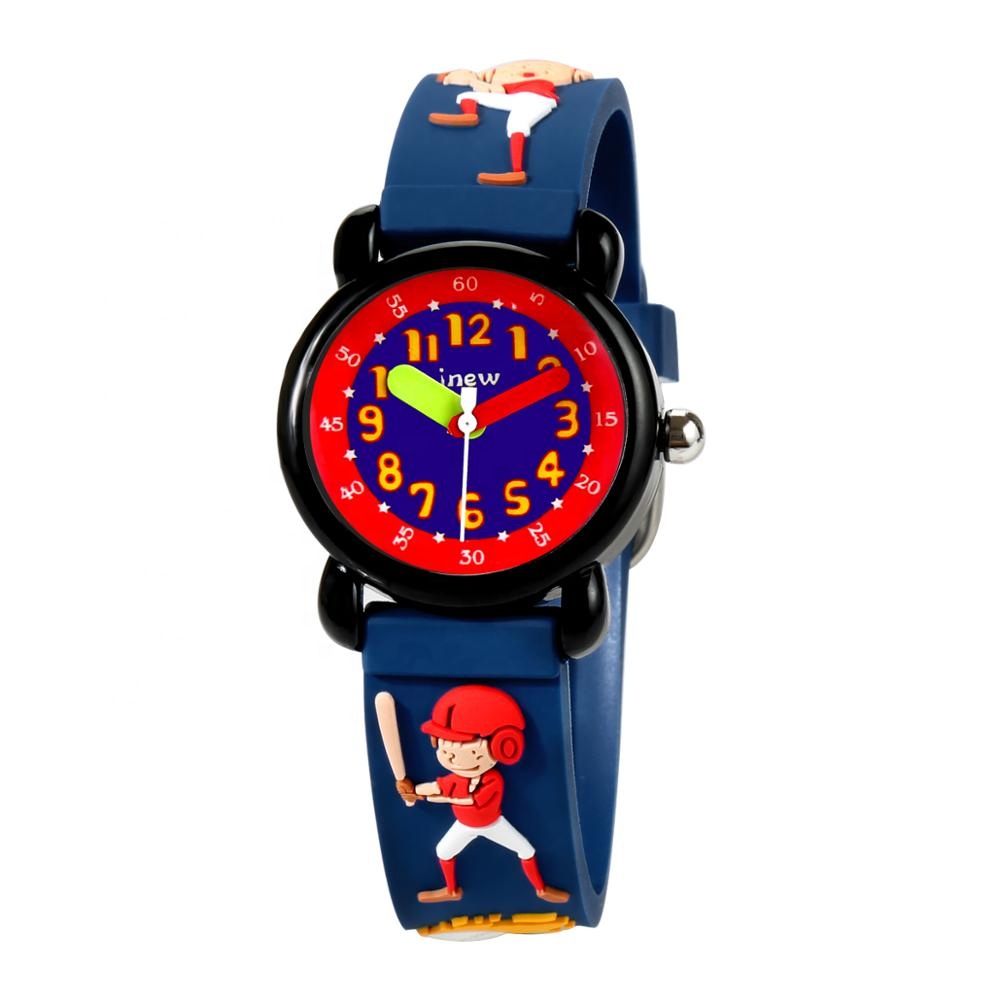 Fashion Environmental Sports 3ATM Waterproof Watch For Kids