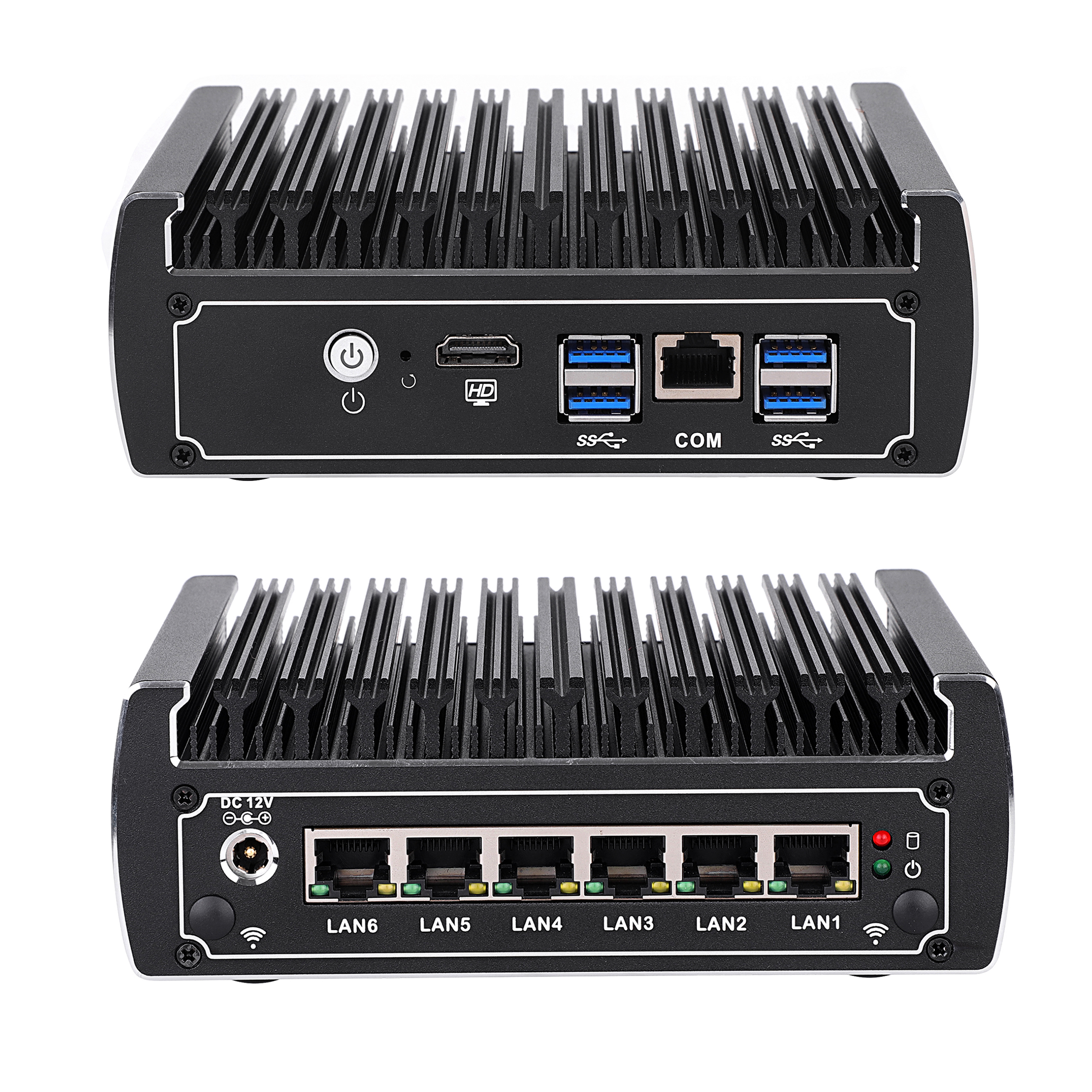 Промышленный межсетевой маршрутизатор для ПК для pfSense - Intel core i3 6100U