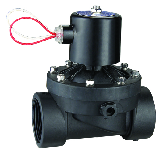 2W-20-SL пластиковый электромагнитный клапан PA66 DC24V AC220V 2WAY