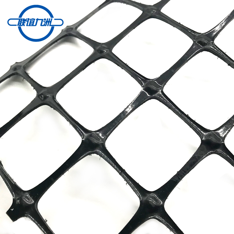 PP двухосный пластик geogrid 30KN для армирования основания тротуара