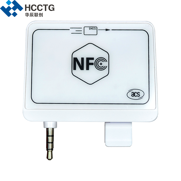 3,5 мм 4-полюсный аудио jack устройство чтения карт памяти MPOS NFC мобильного телефона Mate кард-ридер с ACR35-B1
