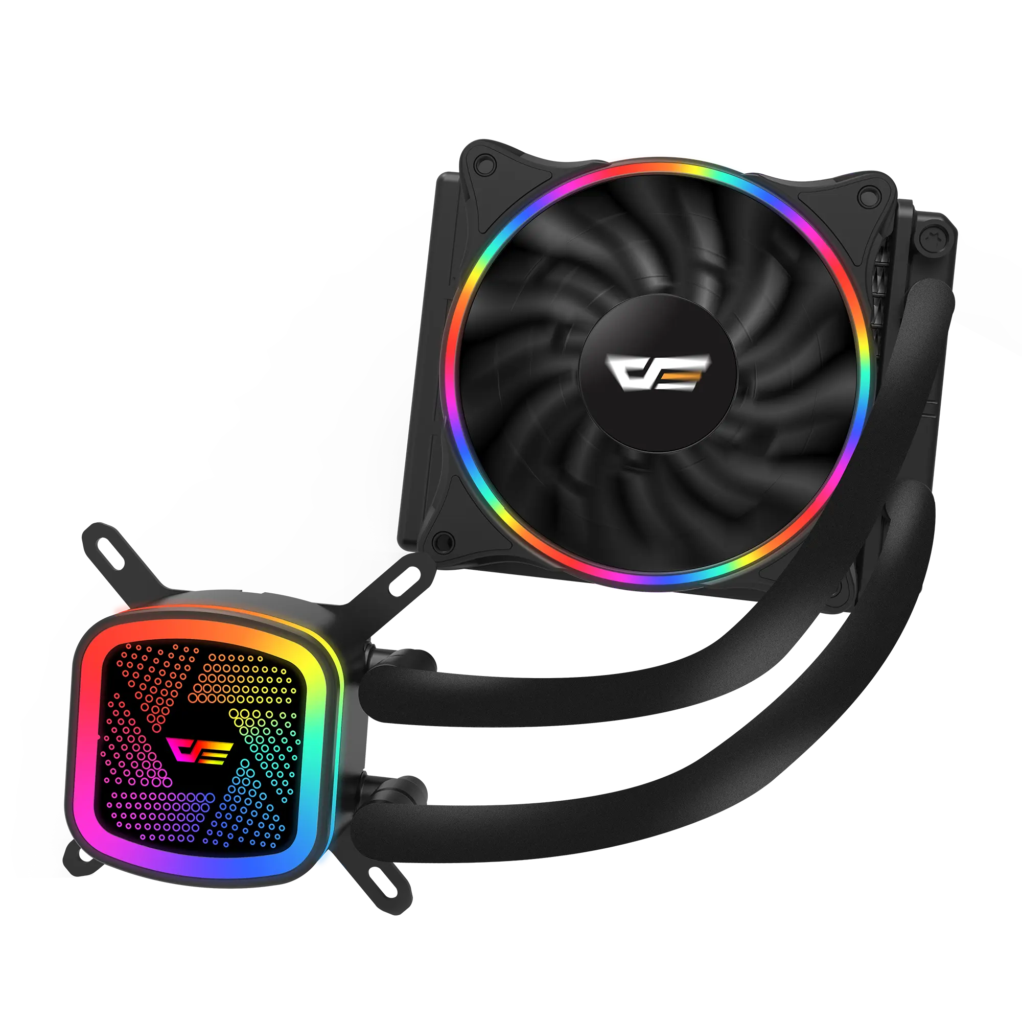 darkFlash DT120 water cooling super cooling head powerful pump RGB fan