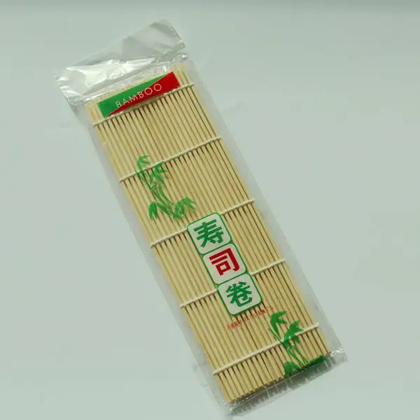 Chinese factory direct supply handmade 24cm sushi bamboo mat
