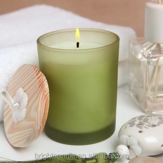 Dull Polish Soy Wax Or Paraffin Wax Luminaries For Gift Ideas Glass Jar Candle