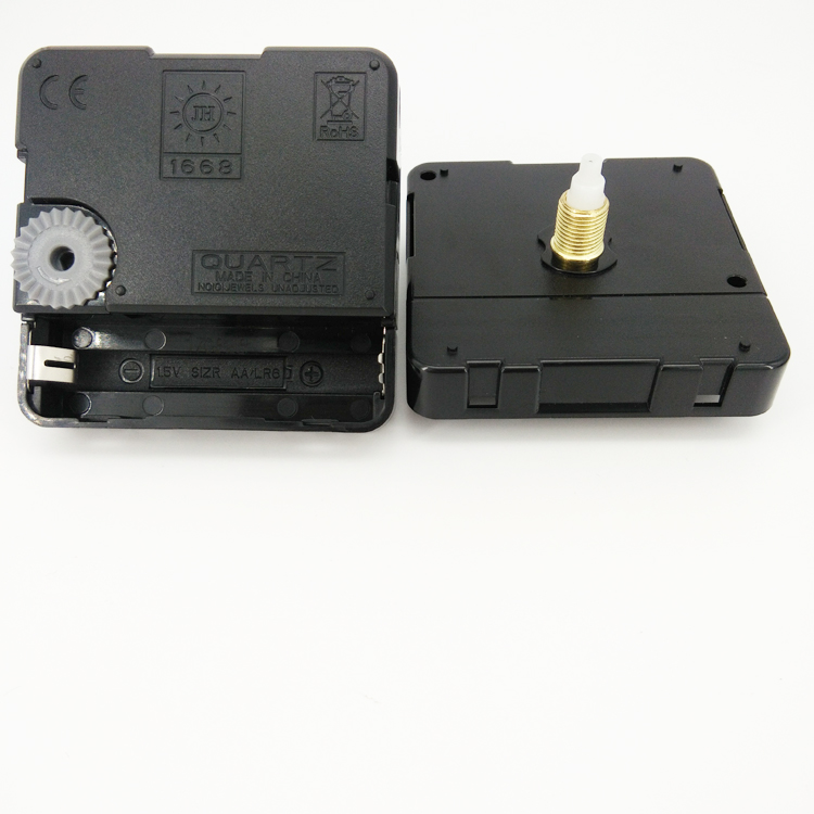 JH1668SSA-17 горячая Распродажа ABS беззвучный механизм для настенных часов аксессуары с указателями алюминиевые стрелки часов
