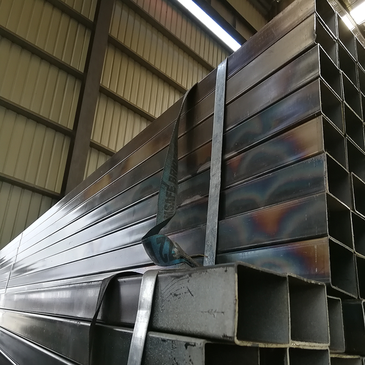Black Pipes BS1387 Square Rectangular Welded Carbon ERW Steel Pipe and Tubes