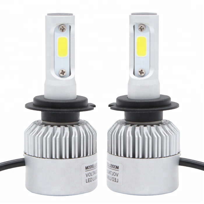 COB LED S2 автомобильные лампы H11 5202 HB3 HB4 9005 9006 H7 светодиодные фары