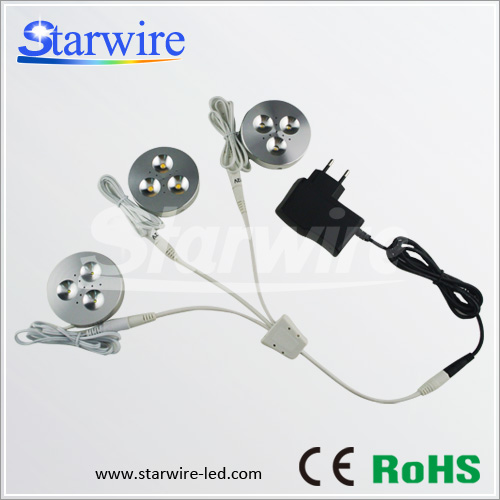 Modern design dimmable led puck light