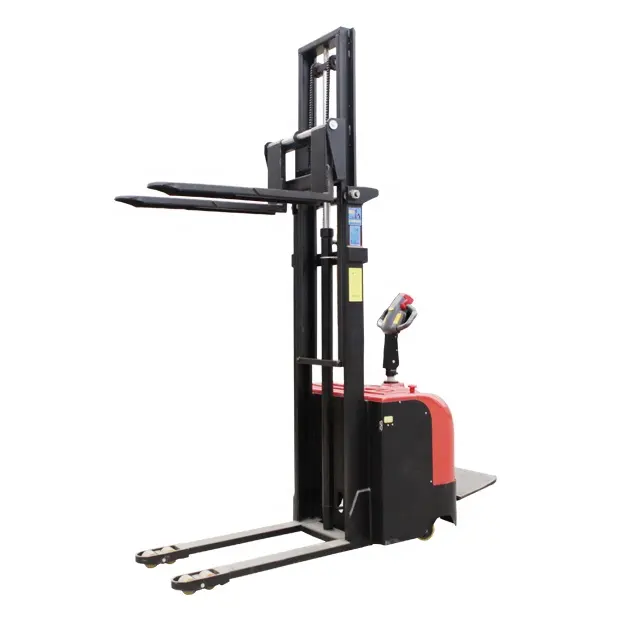 2ton Stand drive hydraulic full electric Pallet Stacker electric Forklift