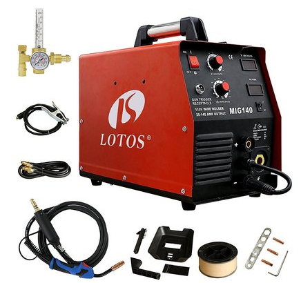 Lotos MIG140 220v arc 300 инверторный алюминиевый сварочный аппарат