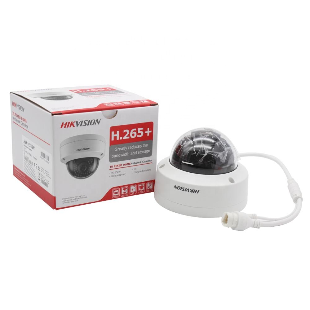 HK Оригинальный H.265 открытый 4MP POE IP купольная камера видеонаблюдения DS-2CD1143G0-I заменить DS-2CD1141-I