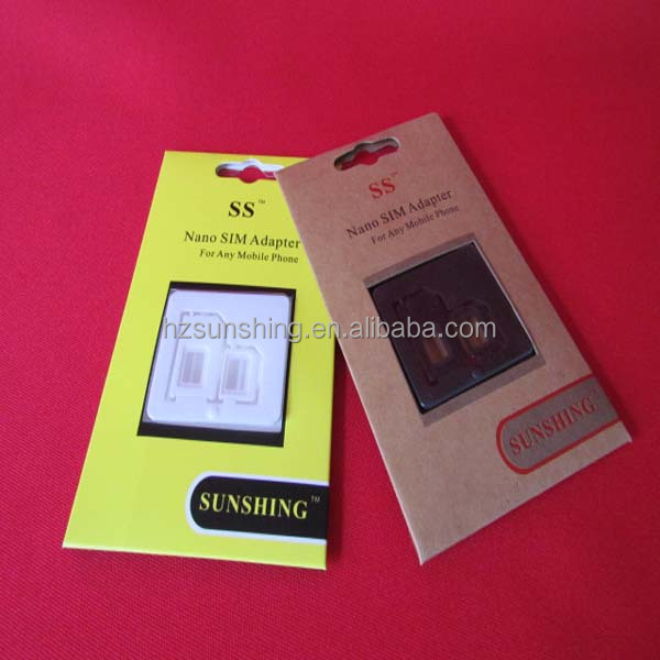 2 в 1 адаптер для nano sim,micro sim, стандартная сим-карты Адаптеры для apple iphone5