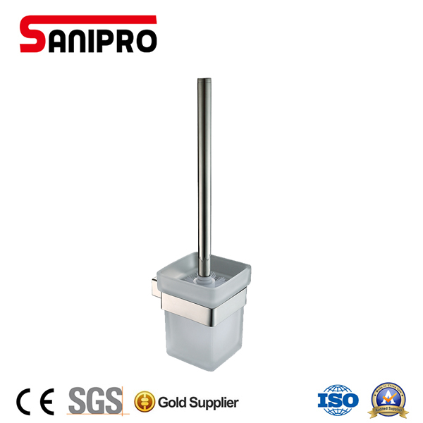 Sanipro настенный из нержавеющей стали, держатель для туалетной щетки