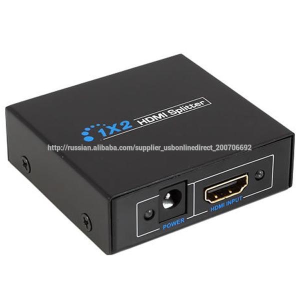 3D v1.3 HDMI 1x2 Splitter поддерживает полный 1080p