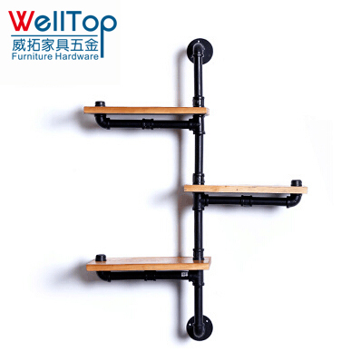 Высокое качество Welltop Высокое качество Античная Металлическая Полка Поддержка кронштейн VT-12.008