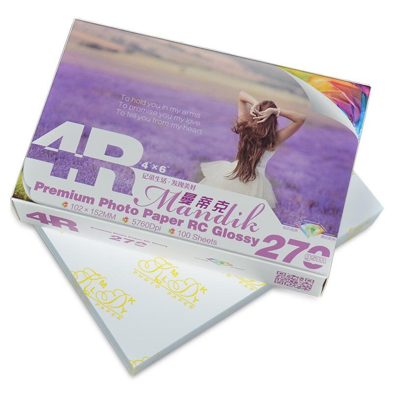 Фотобумага для струйной печати 270g 4R Premium RC