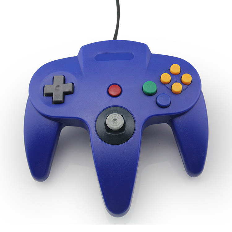 Красочные USB джойстик Joypad для N64 консоли/ПК