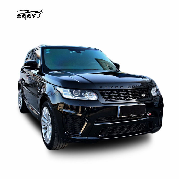 Отличная установка и красивый комплект кузова для Land Rover Range Rover sport in S V.R style 2014-2016, передний бампер, задний бампер, брызговик