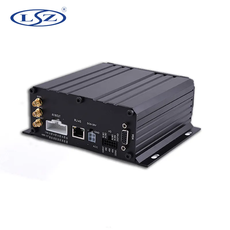 LSZ Brand 4ch mdvr hhd 4g gps wifi school bus truck vehicle mounted mdvr h.264 dvr software download