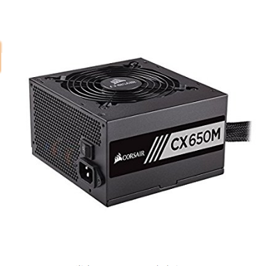 Сертифицированный Бронзовый полумодульный блок питания CX650M серии CX, 650 Вт, 80 Plus, для настольного компьютера, главное шасси, бесшумный источник питания