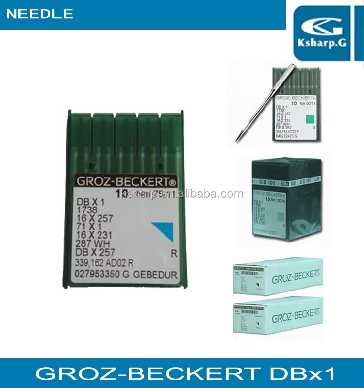 Игла DBX1 10Nm 75/11 16x231 Groz-Beckert, сделано в германии