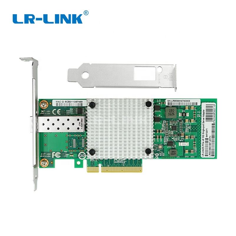 LR-LINK LREC9801BF-SFP + PCIe x8 Intel 82599ES чипсет SFP + порт для серверной сетевой карты Ethernet 10 ГБ