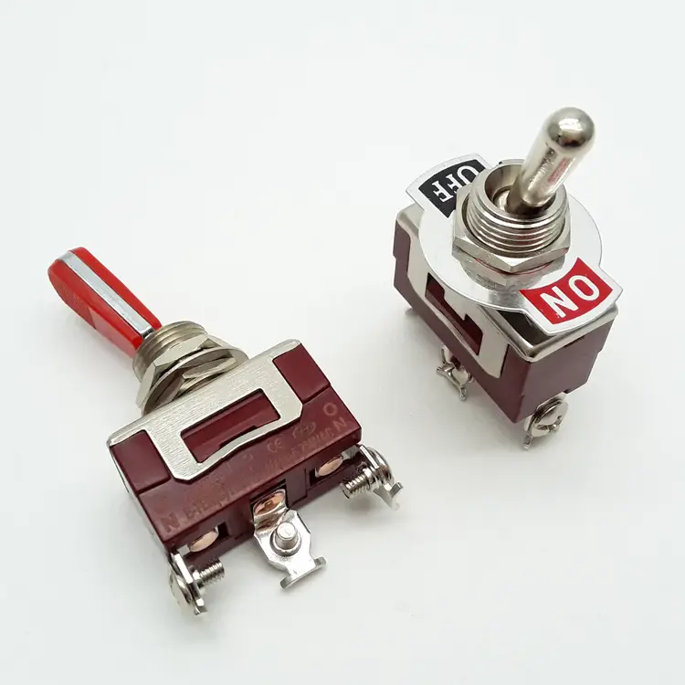 Haifei top quality momentary locking waterproof 3 way 16A rocker on off on 3-way electric toggle switch