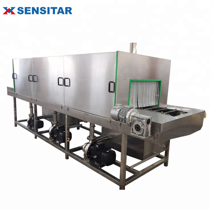 Industrial Speed Ajustable Basket Washing machine for Plastic box